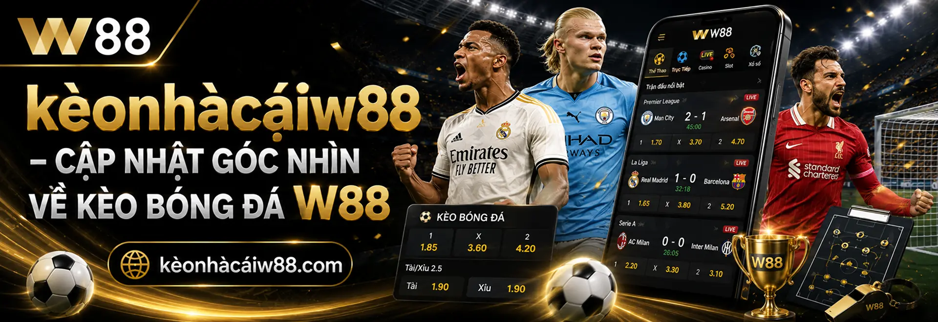 kèonhàcáiw88 - Cập Nhật Góc Nhìn Về Kèo Bóng Đá W88